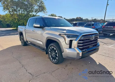 2024 Toyota Tundra Crewmax Limited from USA, damaged, VIN 5TFJA5DB3RX203060